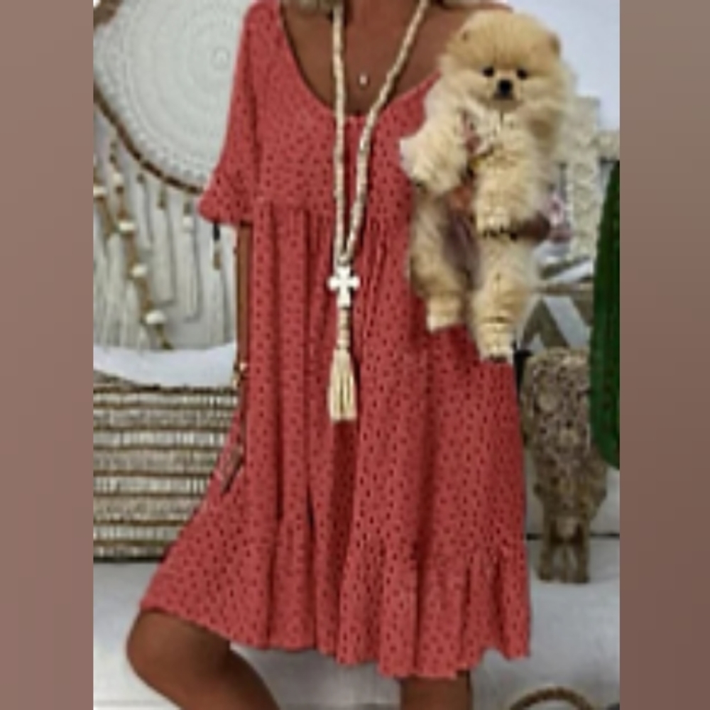 Flowy Fall Dress by MISLOOK size XL